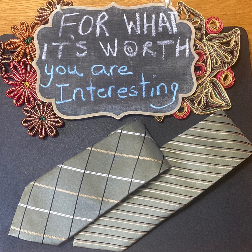 202-You Are InTIEresting 🖤 George